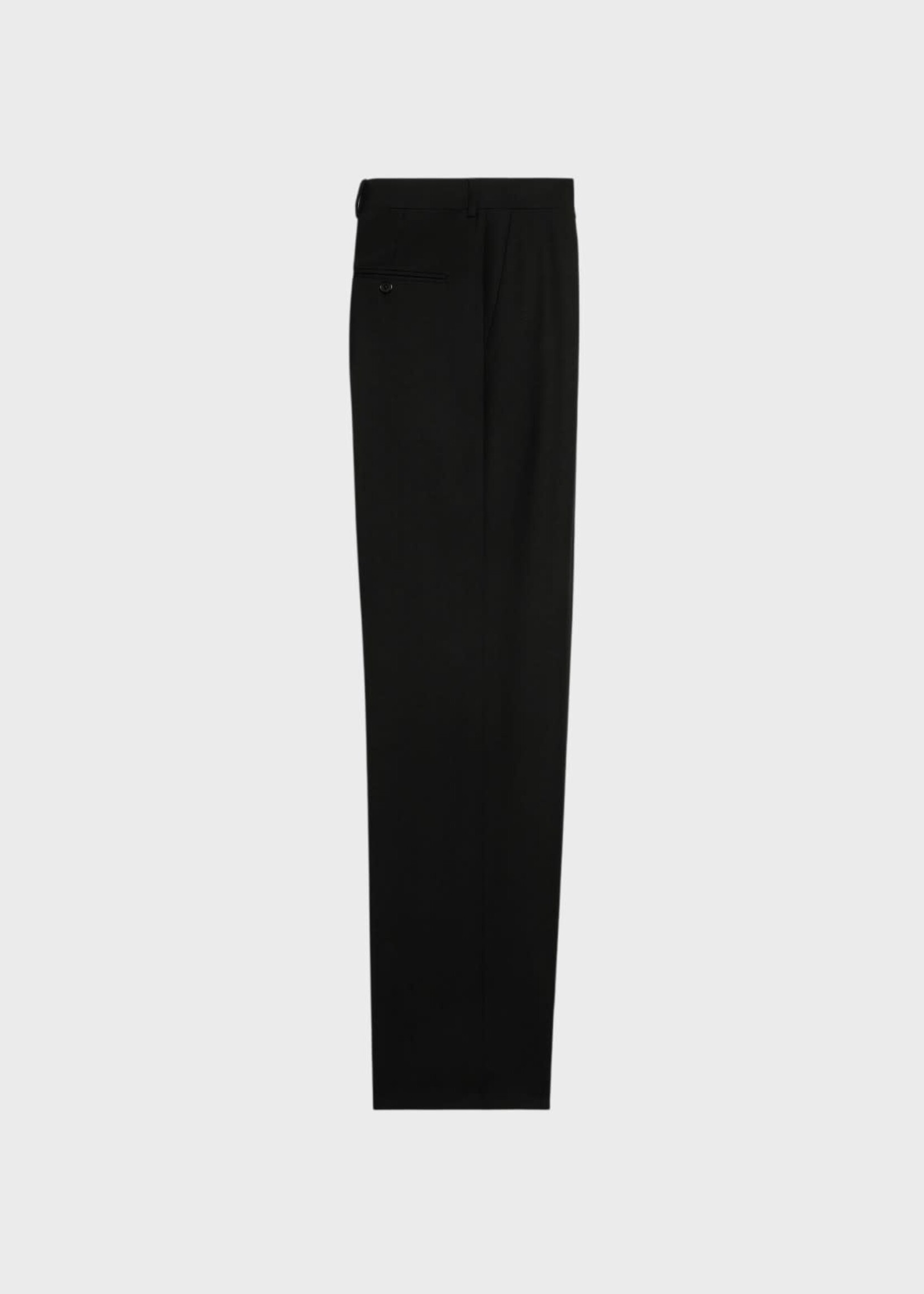 Celine Celine Jeans, Black, Mercer Wool Gabardine Pleated Pants