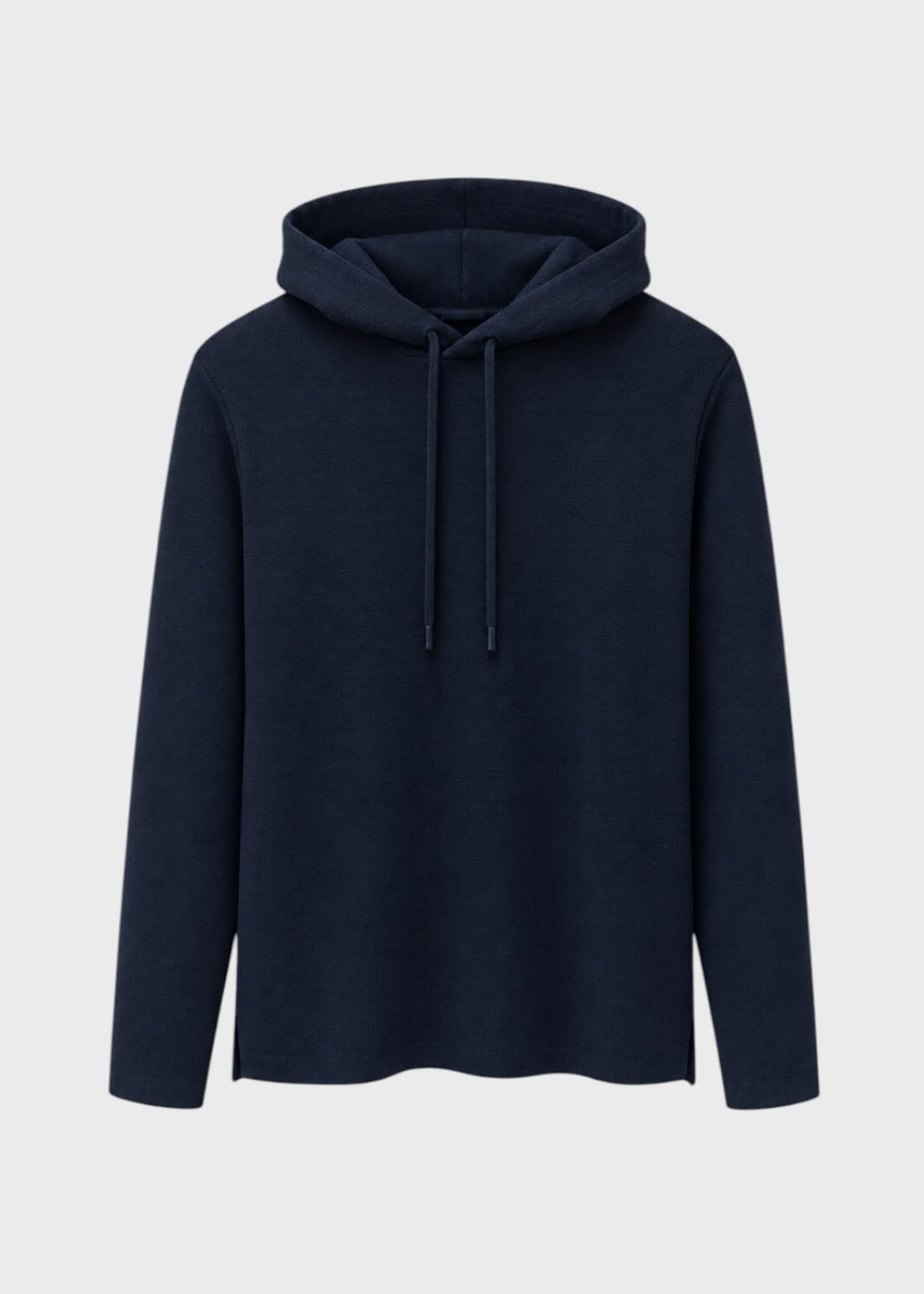 Lisa Yang Lisa Yang Knitwear, Navy, Cole Cashmere Hooded Sweater in Navy