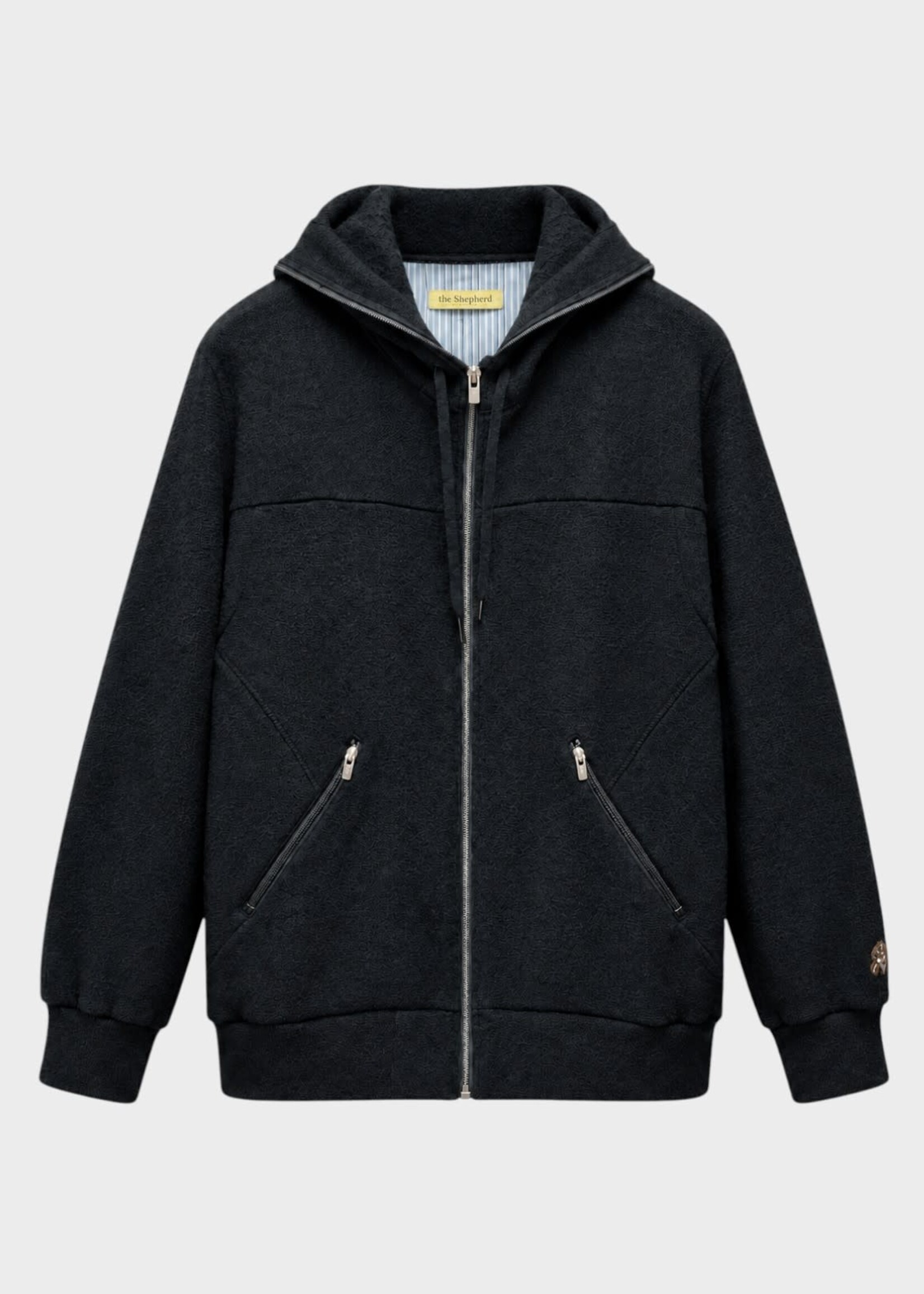 Undercover Undercover Sweatshirt, Black, Wool Zipped Hoodie w/ Pockets