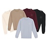 GolfRebels Sweater met Ton sur Ton bedrukking - Bordeaux Rood GolfRebels Sweater met Ton sur Ton bedrukking - Bordeaux Rood