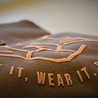 GolfRebels Hoodie met Puffed logo - Chocolat GolfRebels Hoodie met Puffed logo - Chocolat