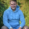 GolfRebels Hoodie met Puffed logo - Licht blauw GolfRebels Hoodie met Puffed logo - Licht blauw