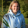 GolfRebels Hoodie met Puffed logo - Licht blauw GolfRebels Hoodie met Puffed logo - Licht blauw
