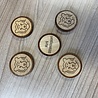 GolfRebels Gepersonaliseerde houten ballmarker. GolfRebels Gepersonaliseerde houten ballmarker.