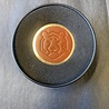 GolfRebels Premium messing ballmarker met leren logo GolfRebels Premium messing ballmarker met leren logo