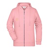 GolfRebels Spring Hoodie met Rits - kleur Pink-melange GolfRebels Spring Hoodie met Rits - kleur Pink-melange