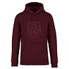 GolfRebels Hoodie met Puffed logo - Bordeaux GolfRebels Hoodie met Puffed logo - Bordeaux