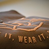 GolfRebels Hoodie met Puffed logo - Chocolat GolfRebels Hoodie met Puffed logo - Chocolat