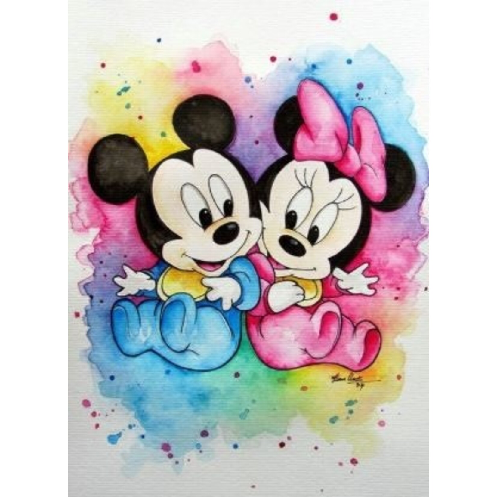 Baby Minnie & Mickey Mouse