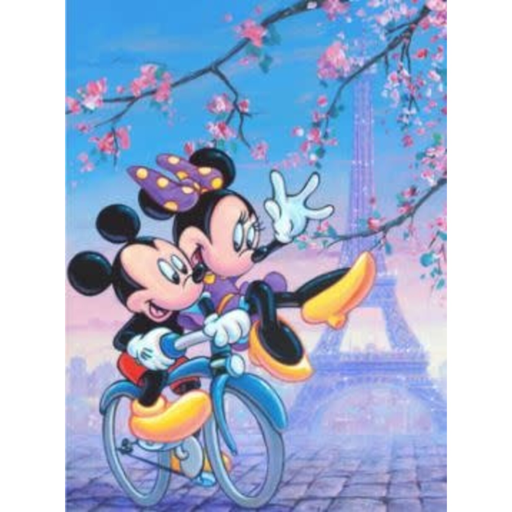 Minnie & Mickey mouse in Parijs