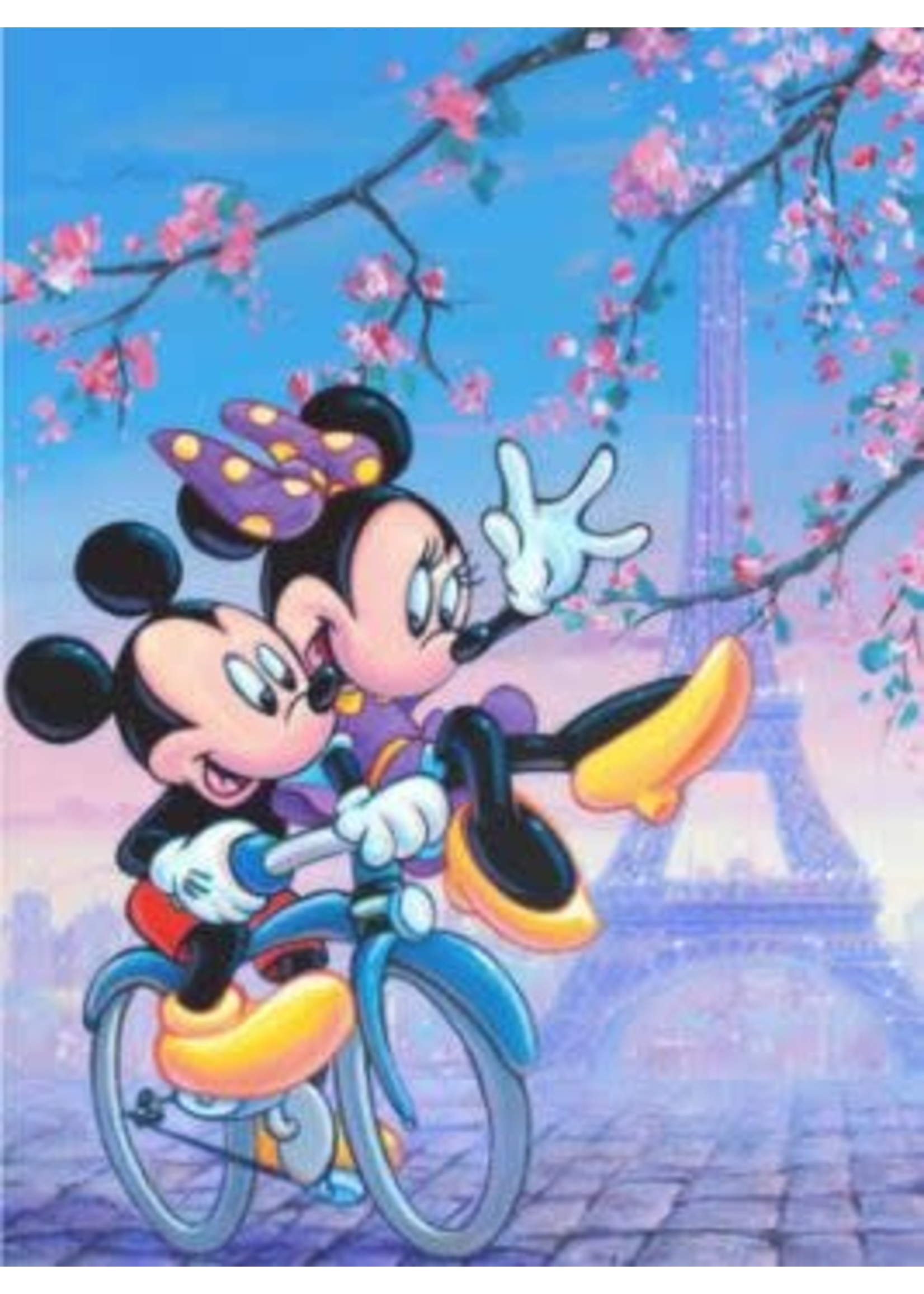 Minnie & Mickey mouse in Parijs