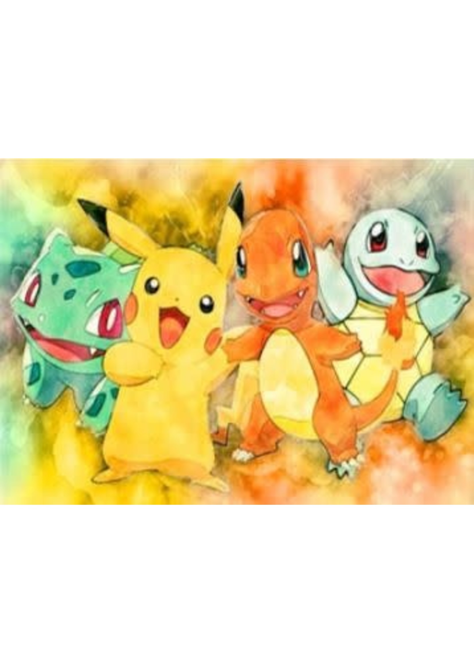 Pokémon Squirtle, Pikachu, Charmander & Bulbasaur