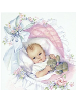 Baby in zijn/haar wiegje