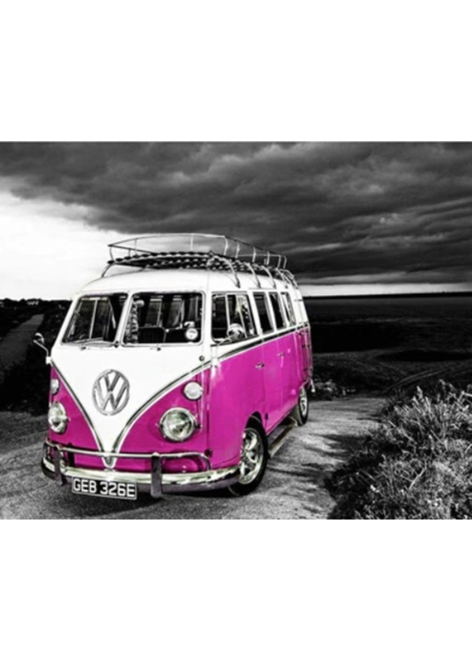 VW busje, Fuchsia kleur