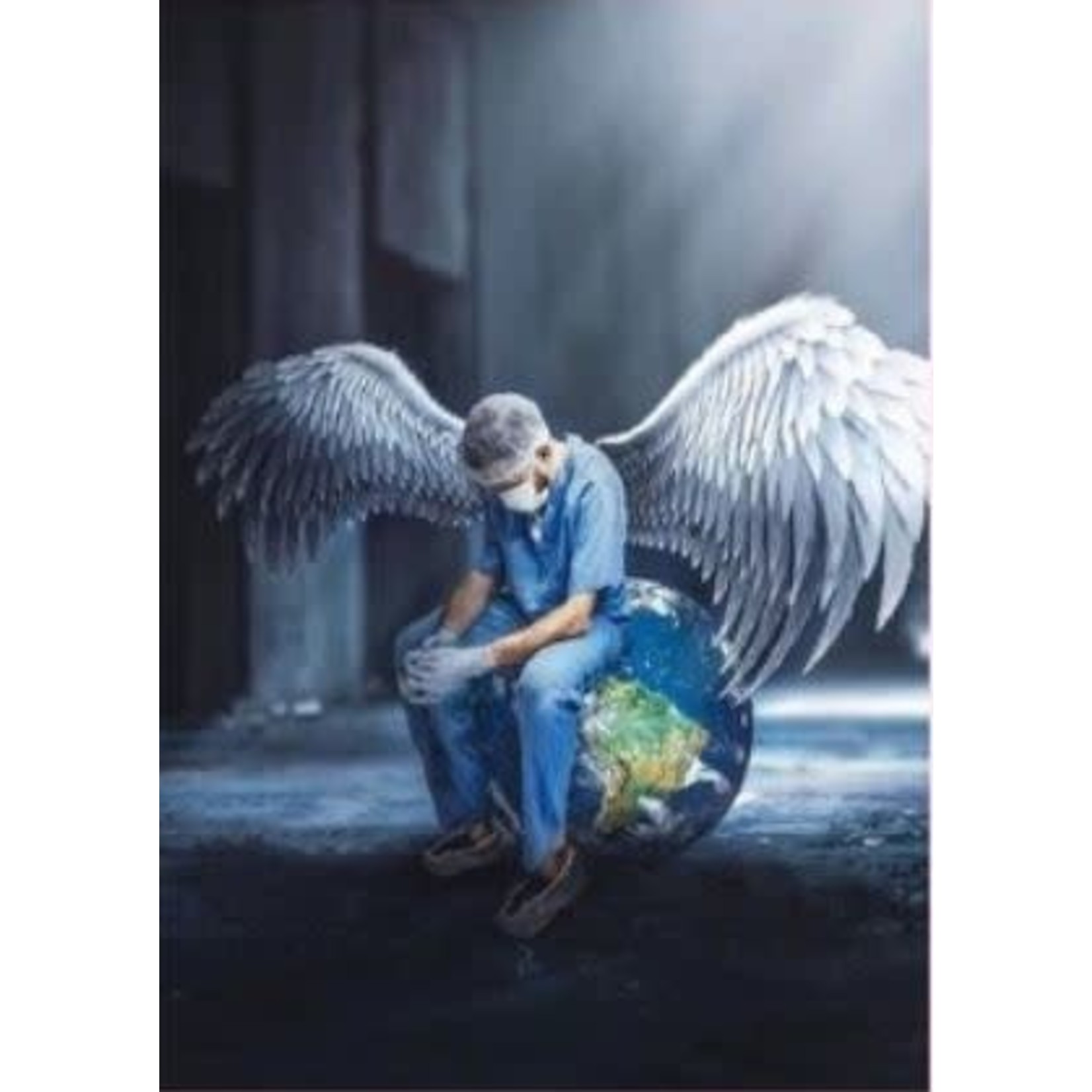 Engel voor de verzorgenden