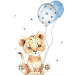 Baby Leeuw met ballon