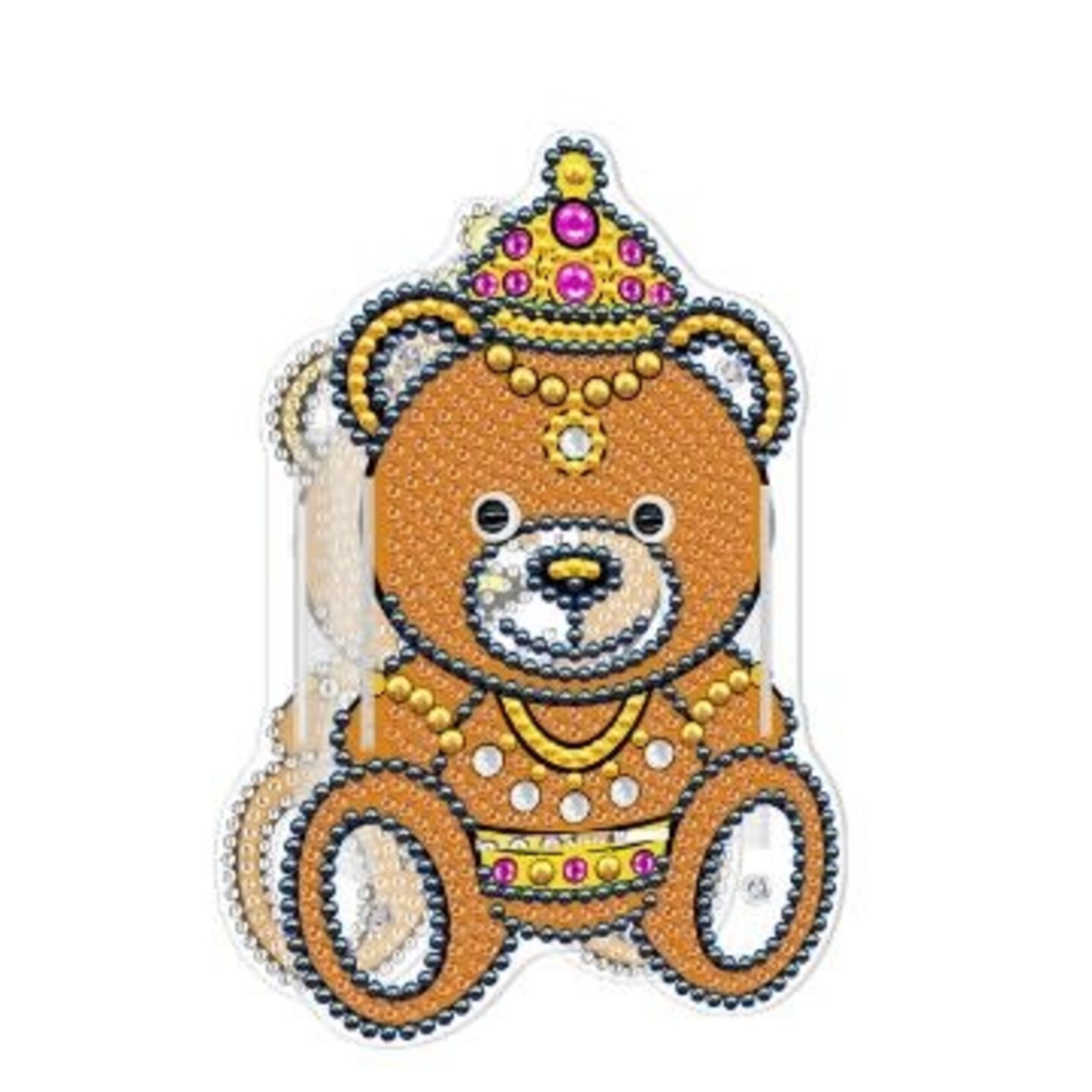 3D Doosje: beer met kroontje