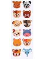 12 dierenstickers