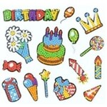 Happy Birthday stickers