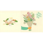 Wenskaart – Happy Mothers Day – Boeket bloemen