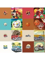 Pakket met 8 wenskaarten