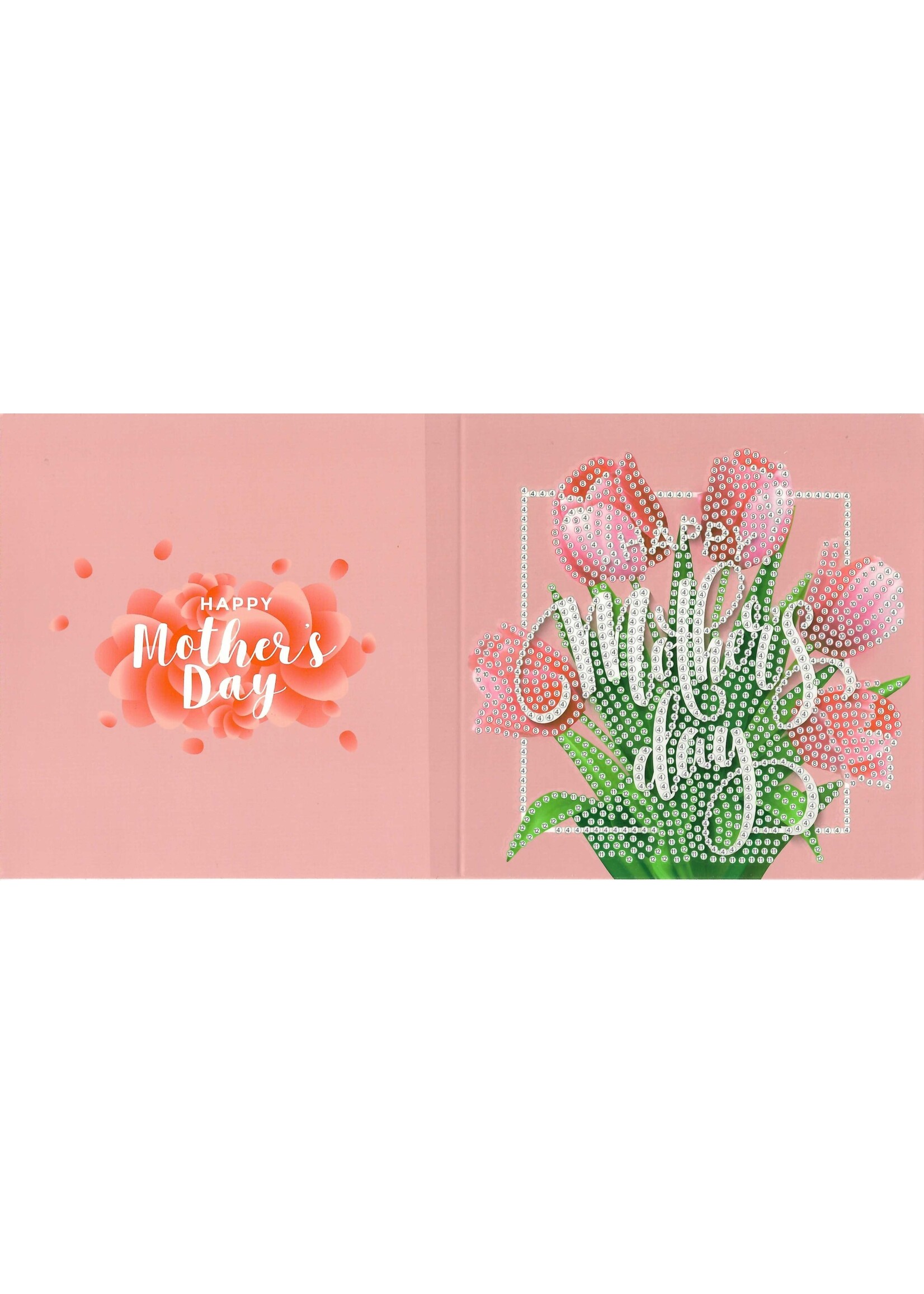 Wenskaart – Happy Mothers Day – Tulpen