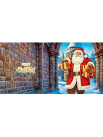 Kerstkaart – Kerstman met cadeautjes