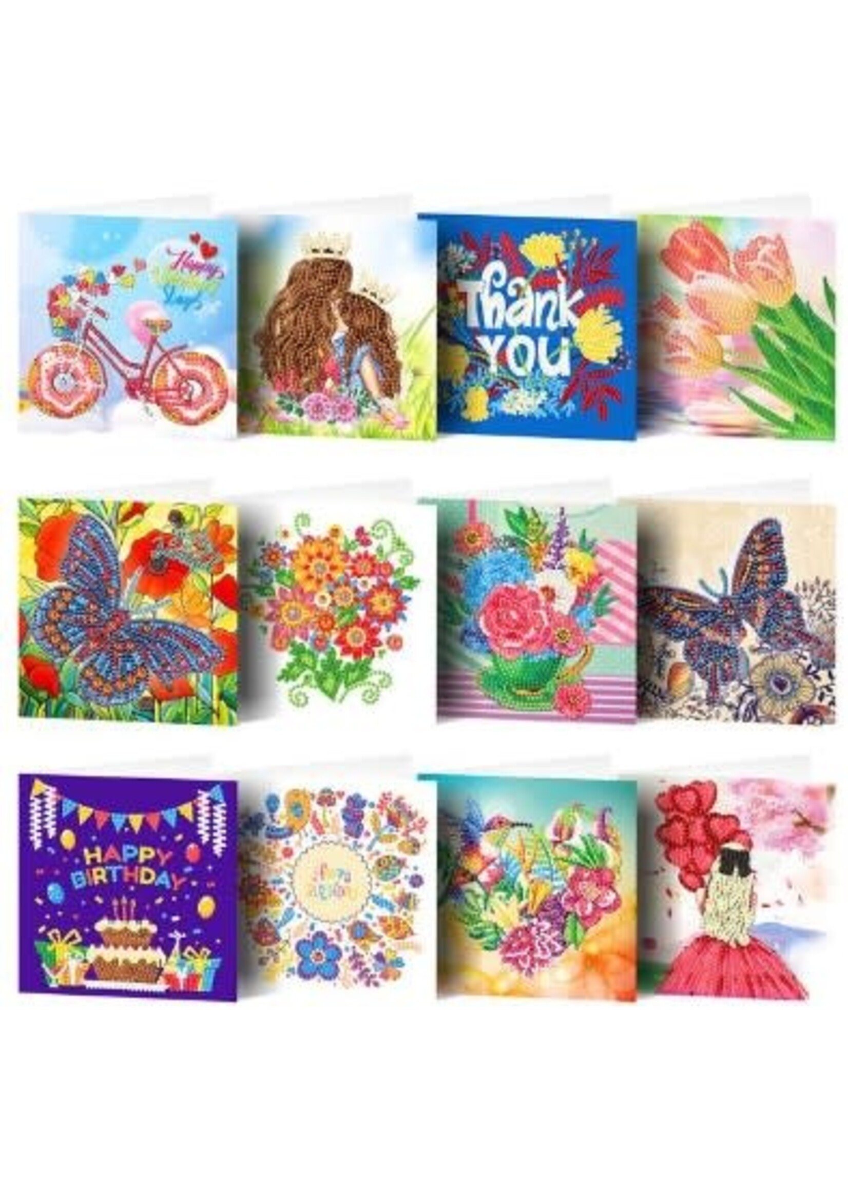 12 wenskaarten pakket 2