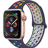 Strap-it Strap-it Correa deportiva Apple Watch (azul oscuro/arcoíris) Strap-it Strap-it Correa deportiva Apple Watch (azul oscuro/arcoíris)