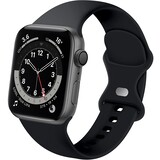 Strap-it Correa Apple Watch silicona (negra)