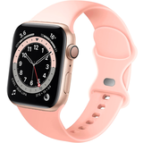 Strap-it Correa Apple Watch silicona (rosa claro)