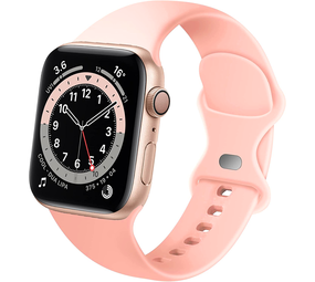 Strap-it Correa Apple Watch silicona (rosa claro)