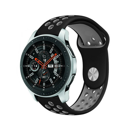 Strap-it Strap-it Correa deportiva Samsung Galaxy Watch 46mm (negro/gris) Strap-it Strap-it Correa deportiva Samsung Galaxy Watch 46mm (negro/gris)