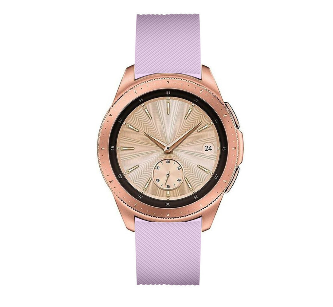Strap-it Strap-it Correa silicona Samsung Galaxy Watch 42mm (lila)