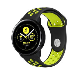 Strap-it Correa deportiva Galaxy Watch Active (negro/amarillo) Strap-it Correa deportiva Galaxy Watch Active (negro/amarillo)