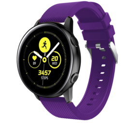 Strap-it Correa silicona Samsung Galaxy Watch Active (púrpura)