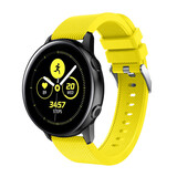 Strap-it Correa silicona Samsung Galaxy Watch Active (amarillo)