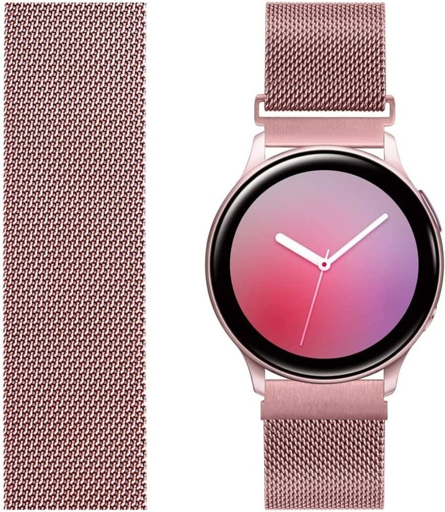 Strap-it Strap-it Correa milanesa Samsung Galaxy Watch 42mm (rosa) Strap-it Strap-it Correa milanesa Samsung Galaxy Watch 42mm (rosa)