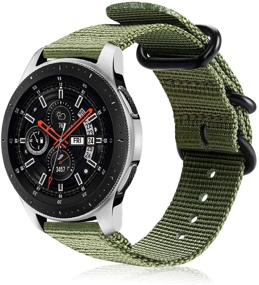 Strap-it Strap-it Correa nylon con hebilla Samsung Galaxy Watch 46mm (verde) Strap-it Strap-it Correa nylon con hebilla Samsung Galaxy Watch 46mm (verde)