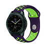 Strap-it Strap-it Correa deportiva Samsung Galaxy Watch 42mm (púrpura/verde) Strap-it Strap-it Correa deportiva Samsung Galaxy Watch 42mm (púrpura/verde)