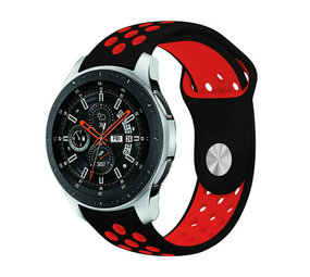 Strap-it Correa deportiva Samsung Galaxy Watch 46mm (negra/roja) Strap-it Correa deportiva Samsung Galaxy Watch 46mm (negra/roja)
