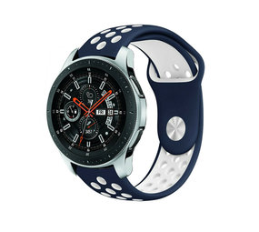 Strap-it Correa deportiva Samsung Galaxy Watch 46mm (azul/blanco) Strap-it Correa deportiva Samsung Galaxy Watch 46mm (azul/blanco)