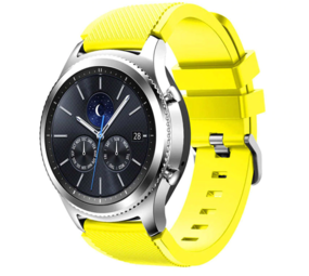 Strap-it Correa silicona Samsung Gear S3 (amarilla)