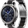 Strap-it Strap-it Correa acero Samsung Gear S3 (plateado/negro) Strap-it Strap-it Correa acero Samsung Gear S3 (plateado/negro)