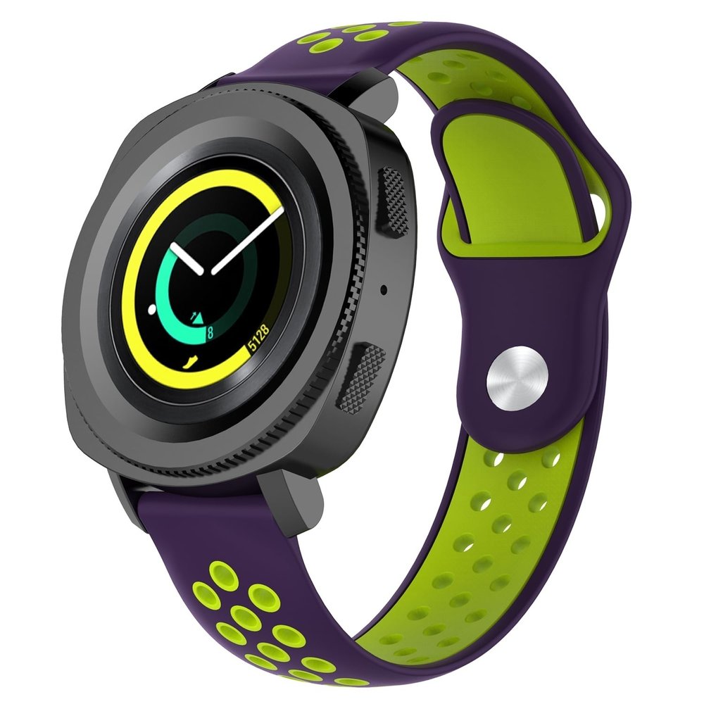 Strap-it Strap-it Correa deportiva Samsung Gear Sport (morada/fluor) Strap-it Strap-it Correa deportiva Samsung Gear Sport (morada/fluor)