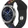 Strap-it Strap-it Correa deportiva Samsung Gear S3 (negra/arcoíris) Strap-it Strap-it Correa deportiva Samsung Gear S3 (negra/arcoíris)