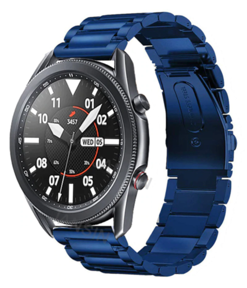 Strap-it Strap-it Correa acero Samsung Galaxy Watch 3 45mm (azul) Strap-it Strap-it Correa acero Samsung Galaxy Watch 3 45mm (azul)