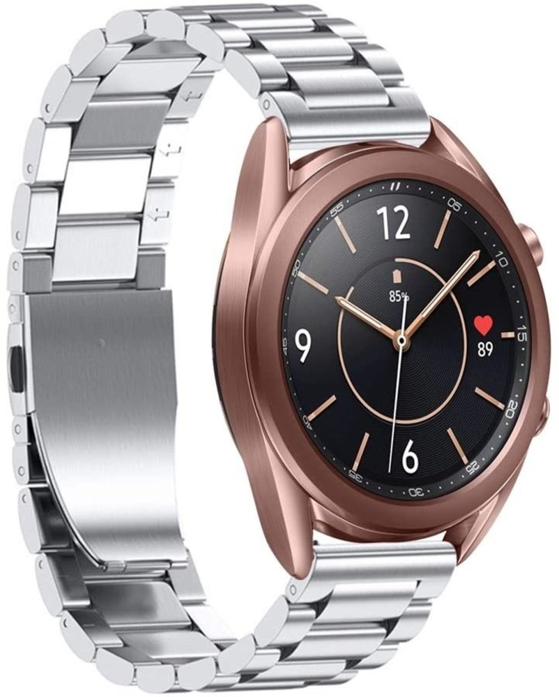 Strap-it Strap-it Correa acero Samsung Galaxy Watch 3 41mm (plateada) Strap-it Strap-it Correa acero Samsung Galaxy Watch 3 41mm (plateada)