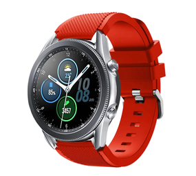 Strap-it Correa silicona Samsung Galaxy Watch 3 45mm (roja)