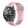 Strap-it Strap-it Correa deportiva Samsung Galaxy Watch 3 45mm (rosa/arcoíris) Strap-it Strap-it Correa deportiva Samsung Galaxy Watch 3 45mm (rosa/arcoíris)